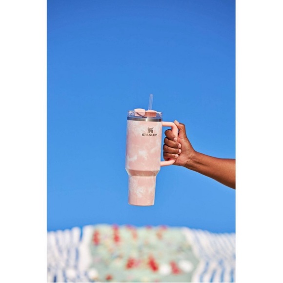 Stanley Other - 🚨🚨FINAL PRICE DROP🚨🚨 NIB Stanley 40oz Quencher Stainless Steel Tumbler Peach